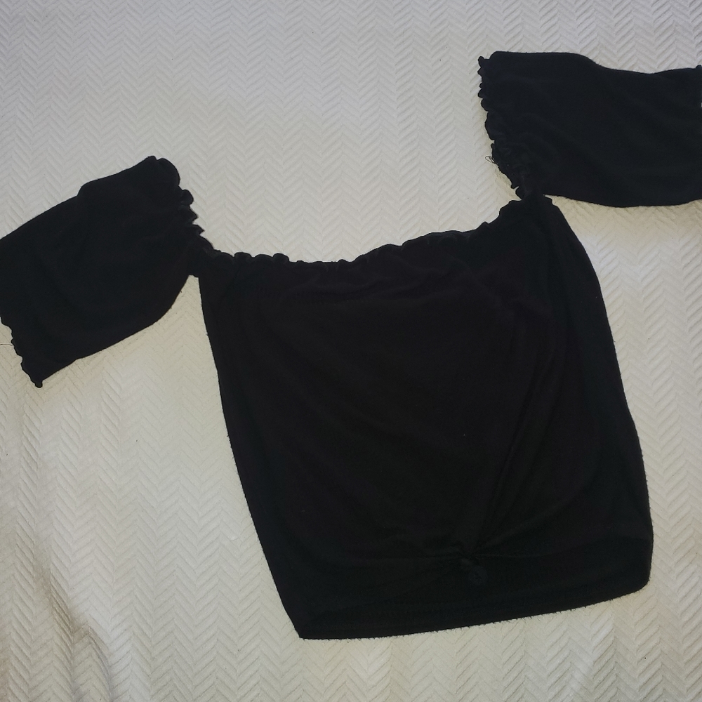 Charlotte Russe, Size Medium,  Black Top